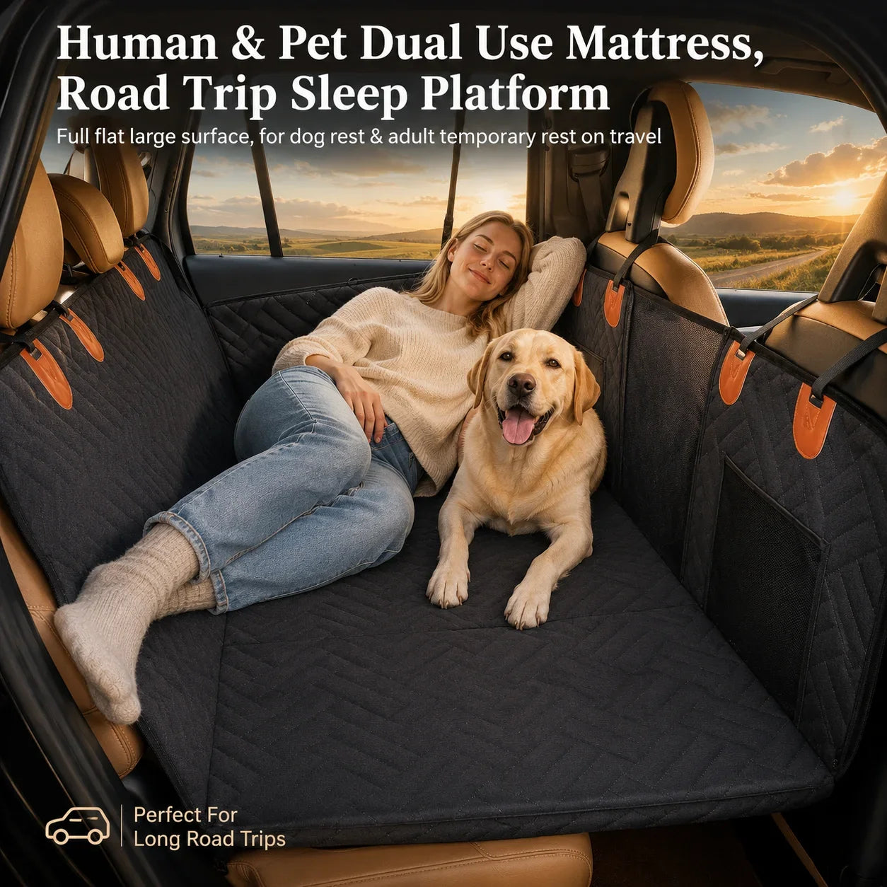 NorasPet Hard Bottom Dog Seat Cover™