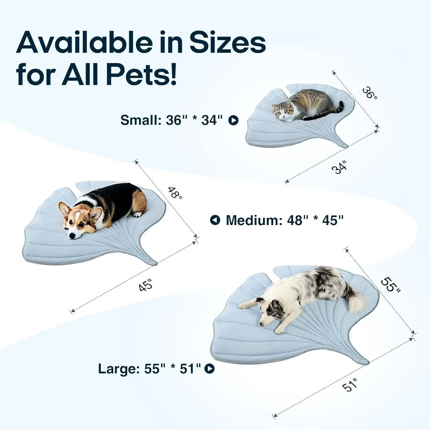 Ginkgo Leaf Cooling Pet Mat™